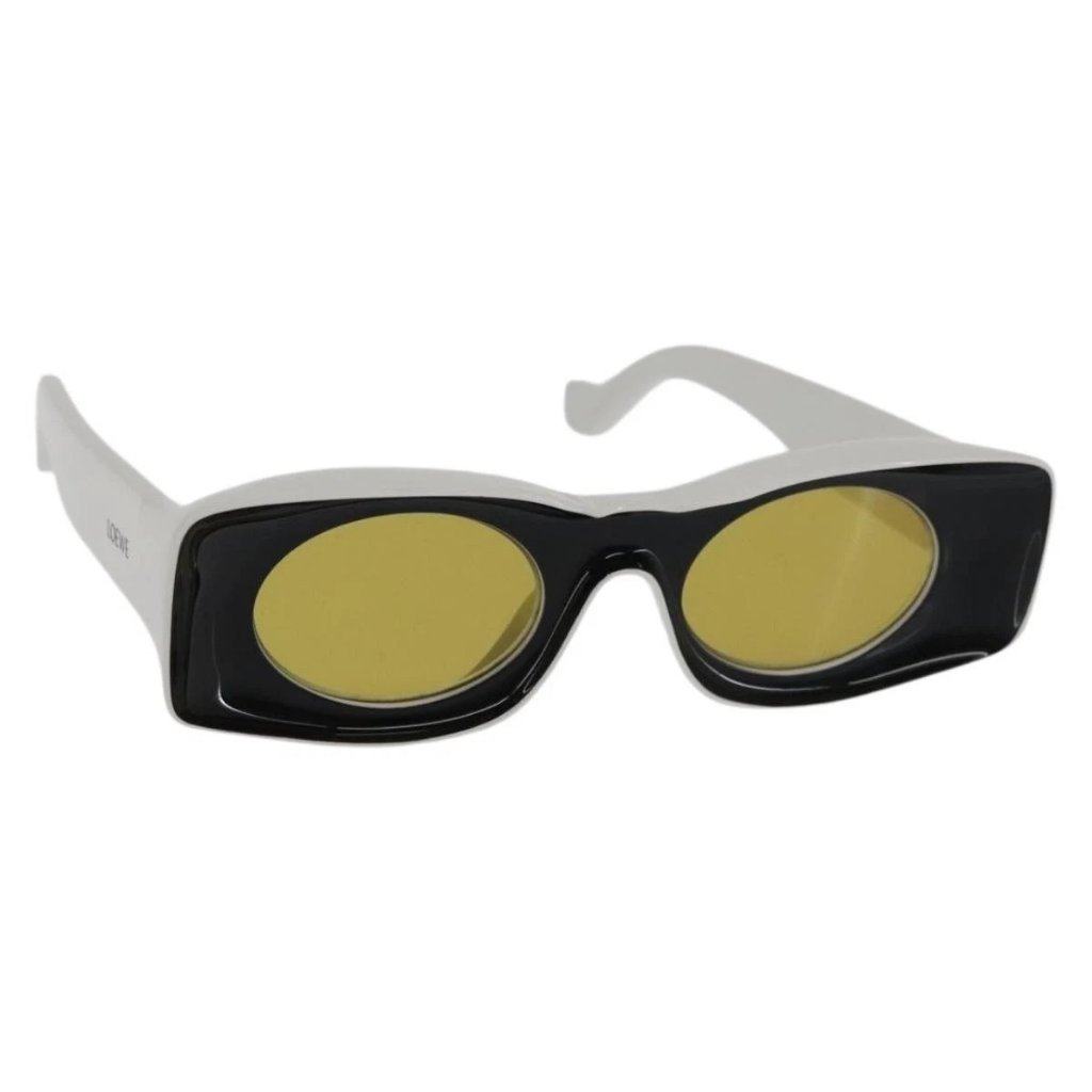 Loewe Paula's Ibiza Sunglasses Plastic White Auth 145560